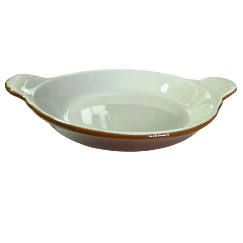 Vintage HALL Pottery individual baking dish #434